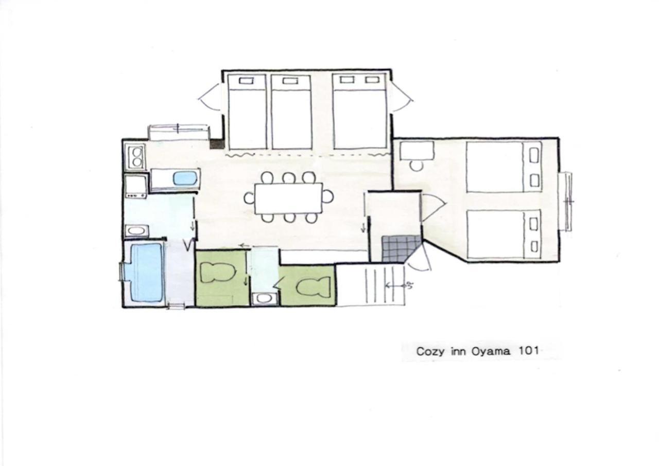 Cozy Oyama 101 Apartment *