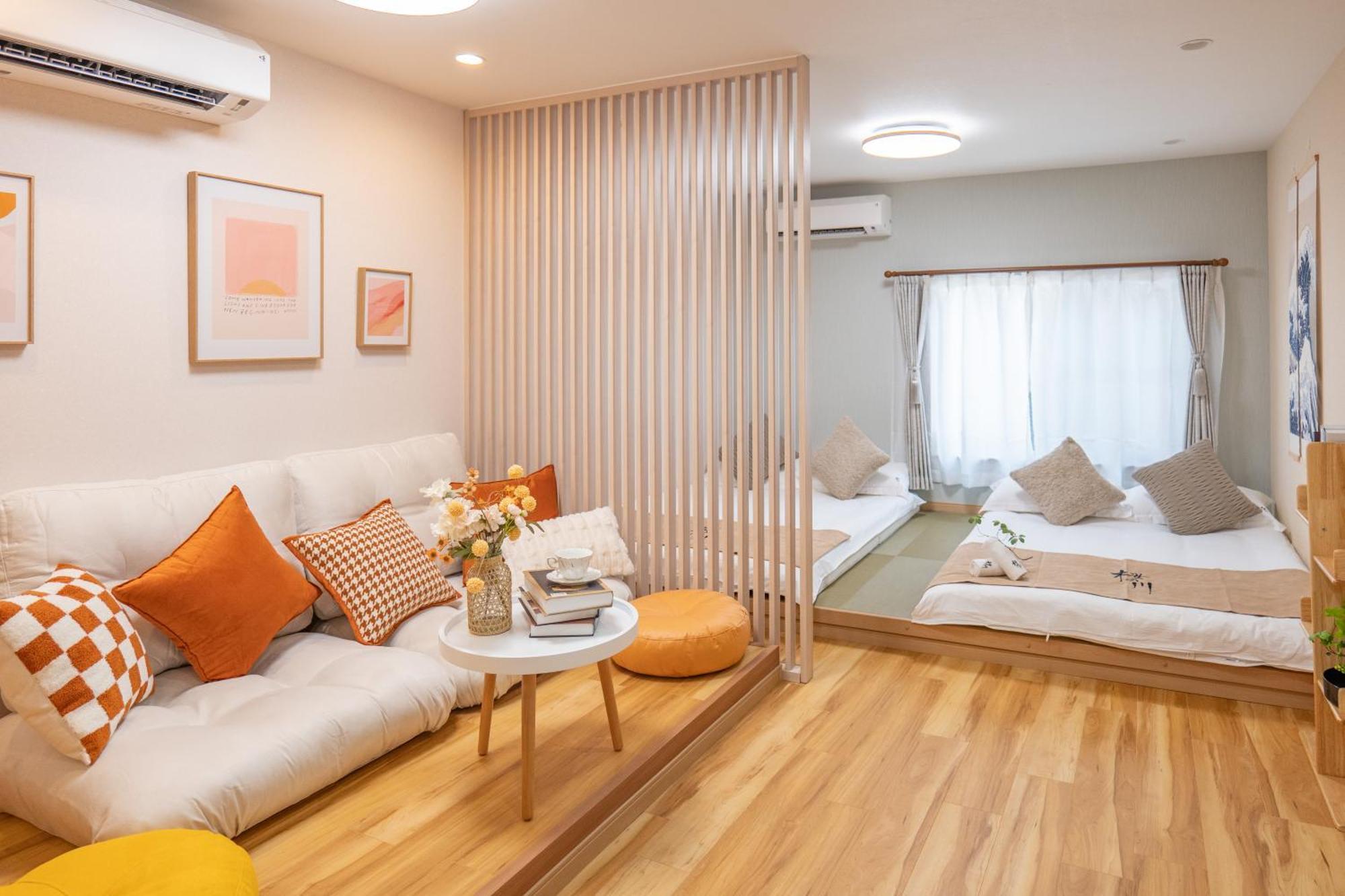 桜の川 27 Shin-okubo Subway 5mins,new Design,more Than 6 People Apartment *