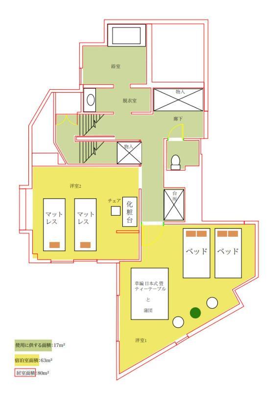 Apartment Skyview Serenity Duplex Shinjuku