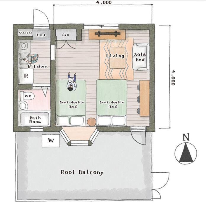 Shinjuku Area Convenient Access For Sightseeing Apartment Tokyo