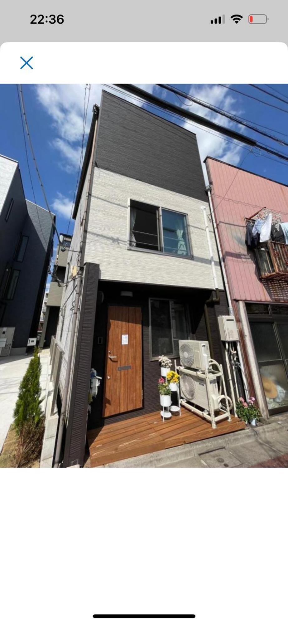 Apartment 都内桜名所寝室から桜観賞リノベーリョン一軒家池袋エリア中板橋駅 *