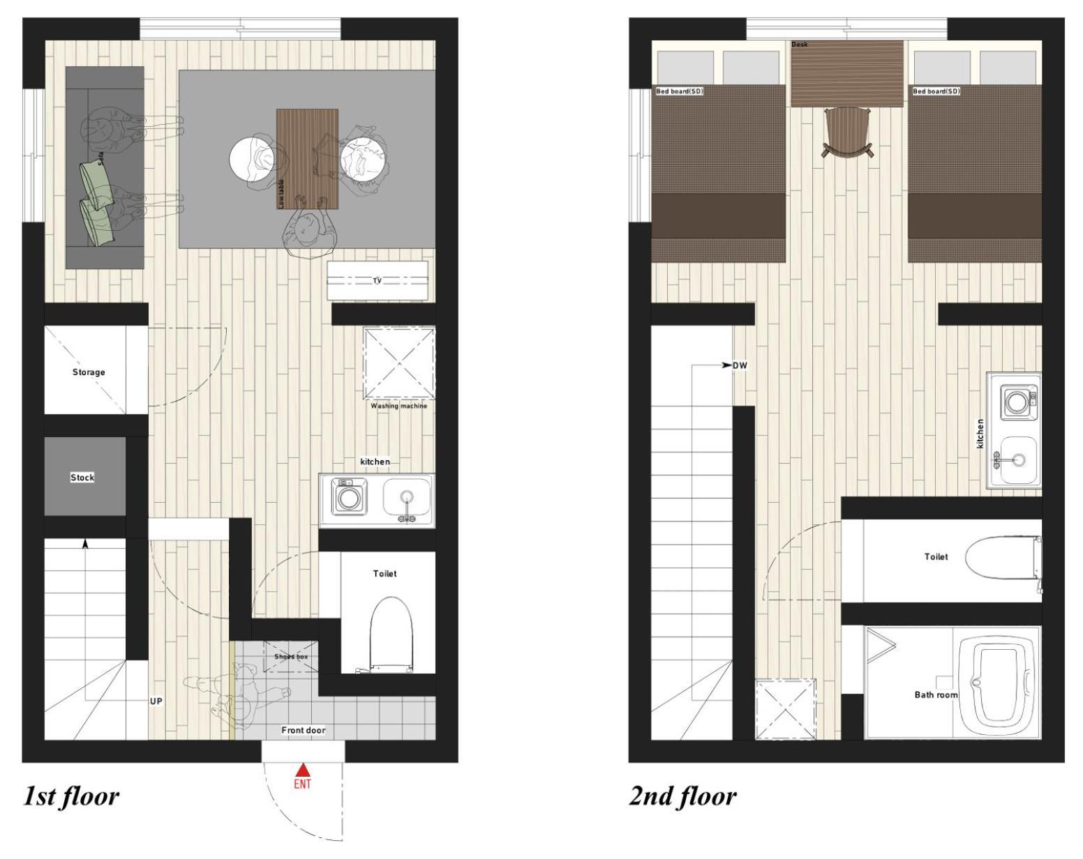 Apartment 駅徒歩5分 東京戸建 スカイツリー 浅草 秋葉原 上野 銀座まで約30分 1号棟