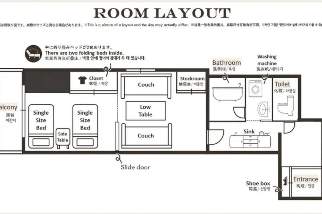 Apartment Nishishinjuku5chome Sta 5 Mins Walk Max 5 People *