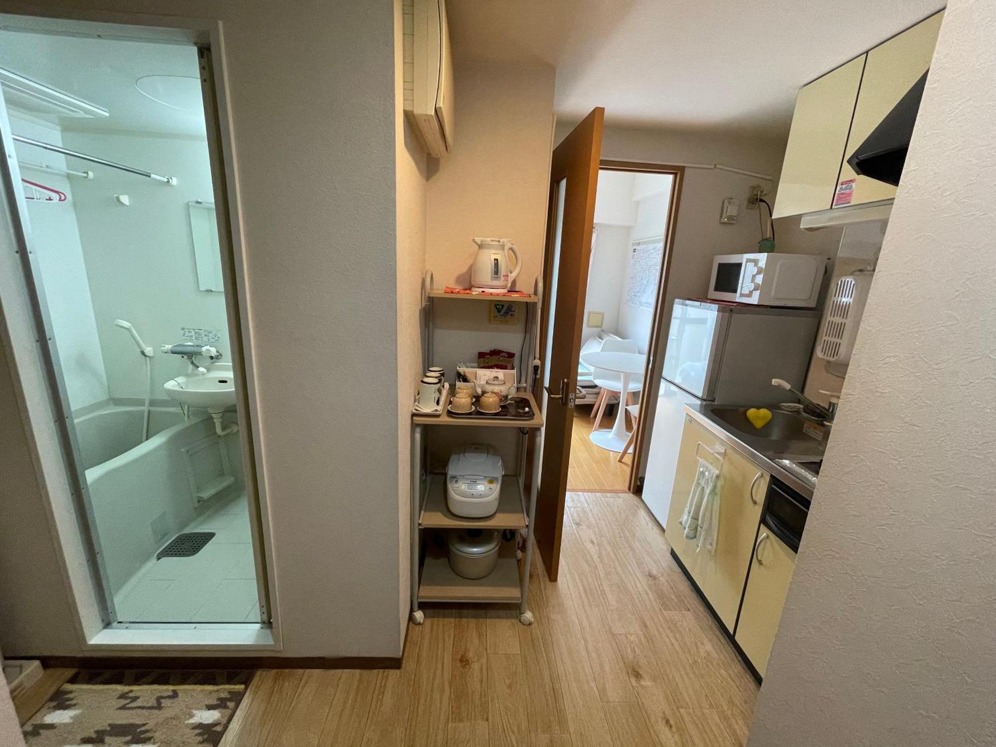 新宿庭院の屋-shinjuku Garden -28 Square Meters King Size Bed Garden Tokyo