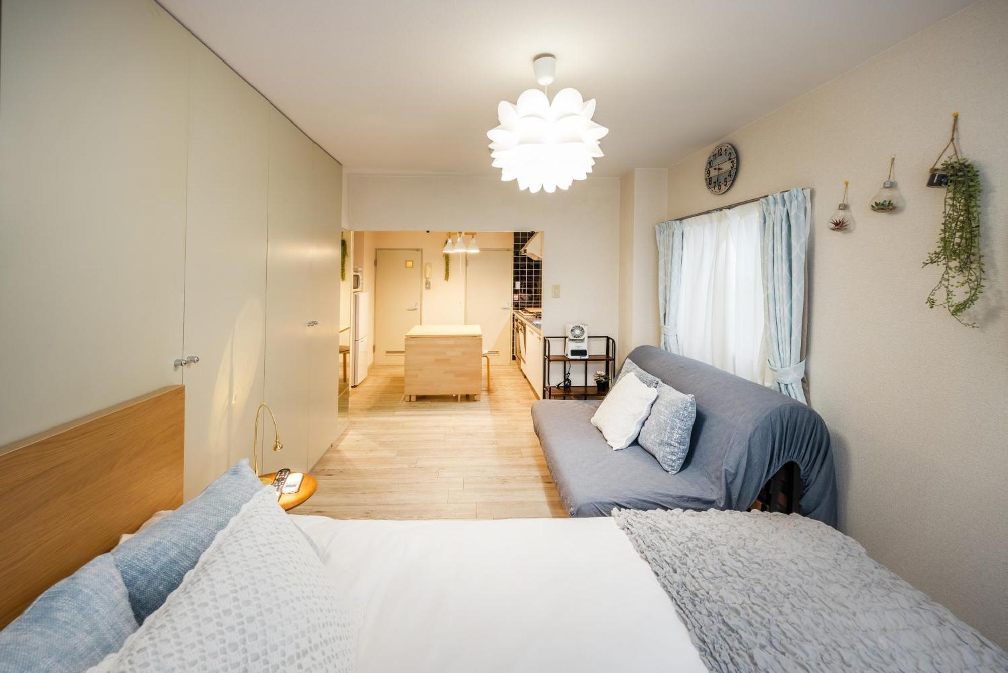 駅から徒歩3分新宿区 最大4名 無料wifi 32平米で広いお部屋 Apartment Tokyo