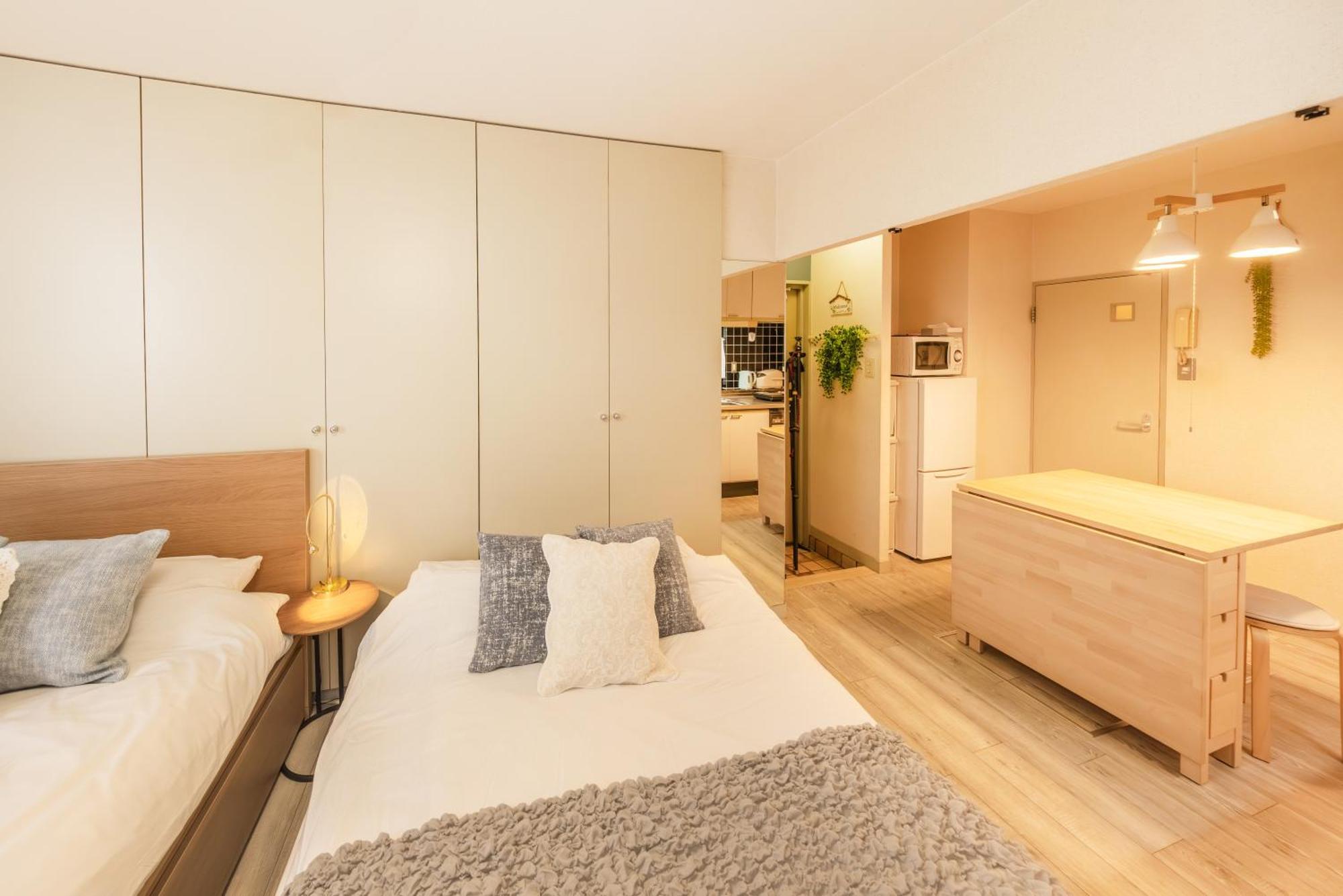 駅から徒歩3分新宿区 最大4名 無料wifi 32平米で広いお部屋 Apartment Tokyo