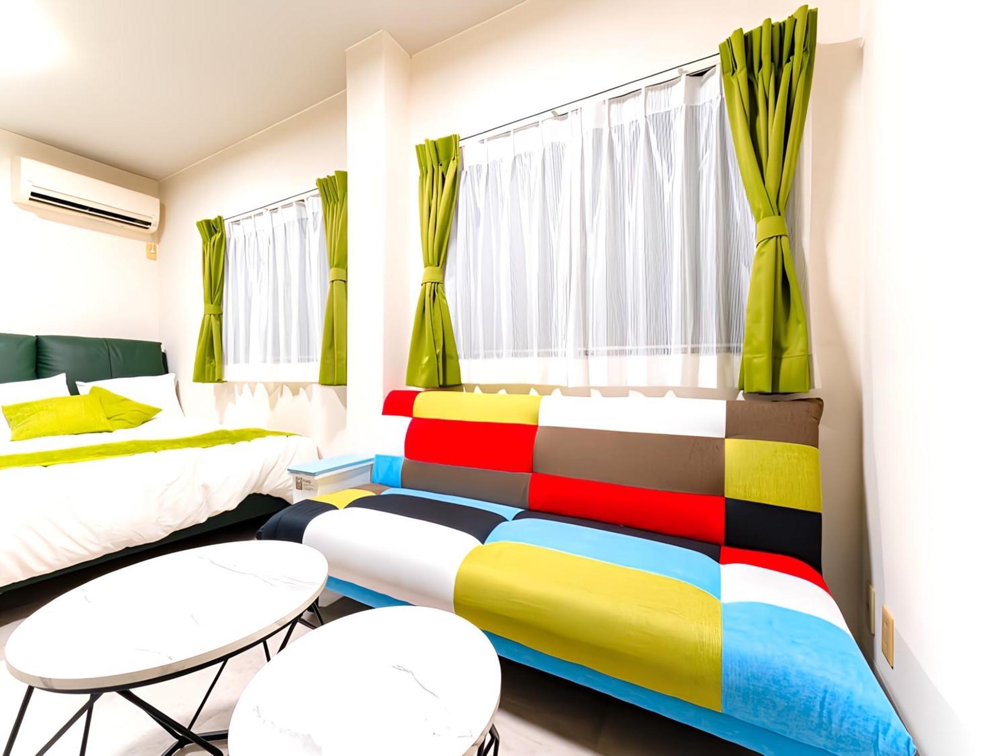 Apartment 浅草駅徒歩4分,浅草寺8分,上野駅5分,カッパ橋道具街4分,switch,wi-fi *