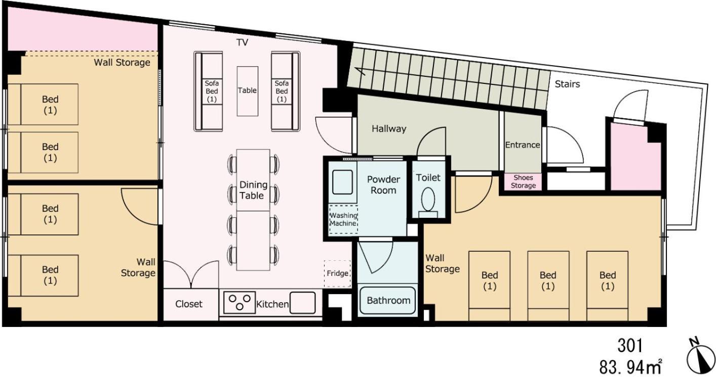 Prism Zoshiki Kamata Apartment *