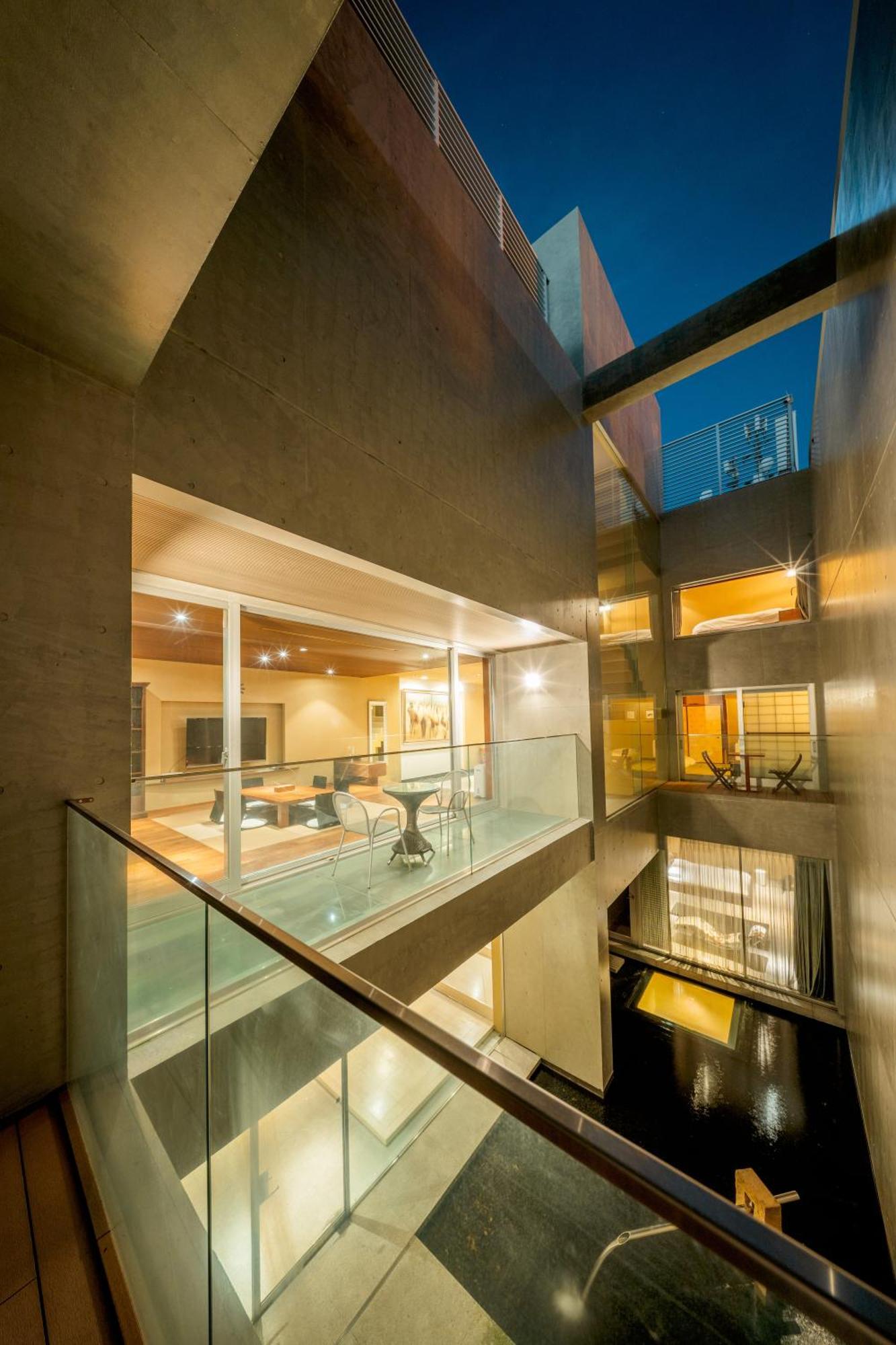 Azabu Modern House The Tower Be Seen From The 500m2 Tokyo