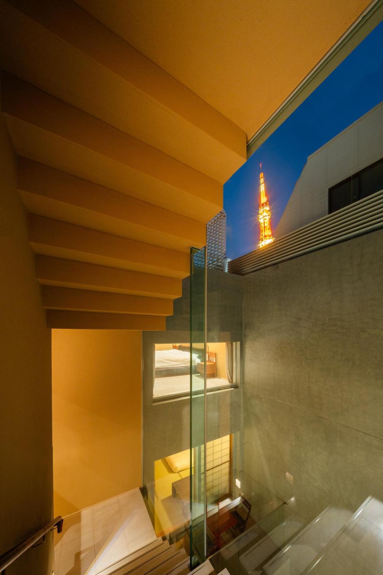 Azabu Modern House The Tower Be Seen From The 500m2 Holiday home *