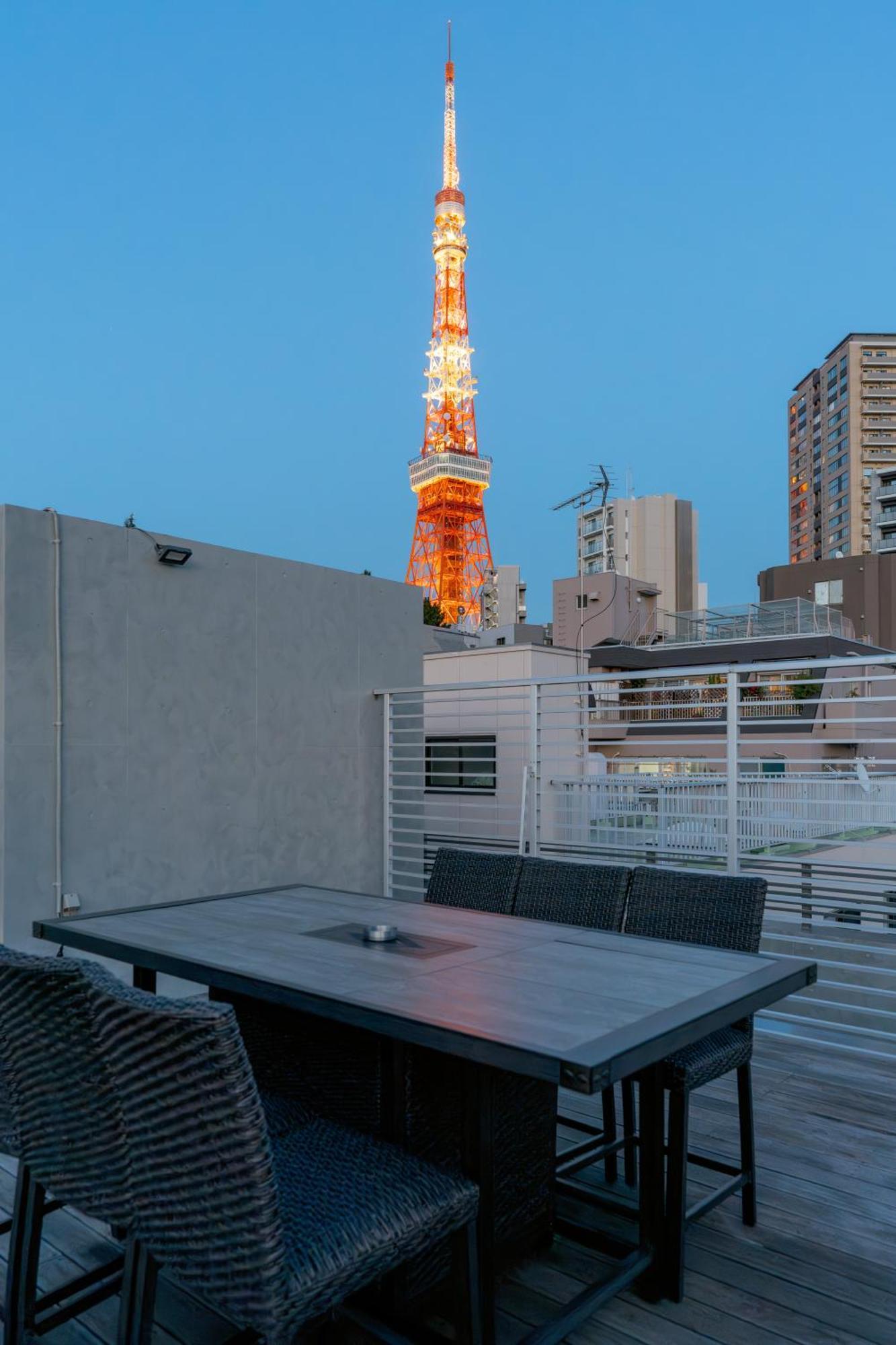 Holiday home Azabu Modern House The Tower Be Seen From The 500m2 Tokyo