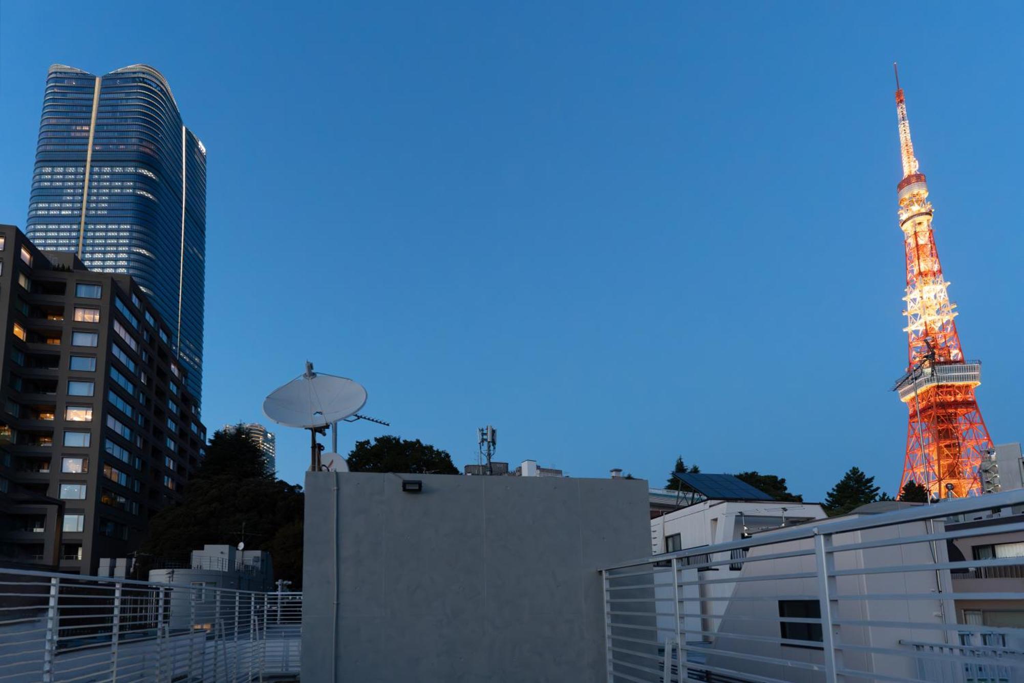 Azabu Modern House The Tower Be Seen From The 500m2 * Tokyo
