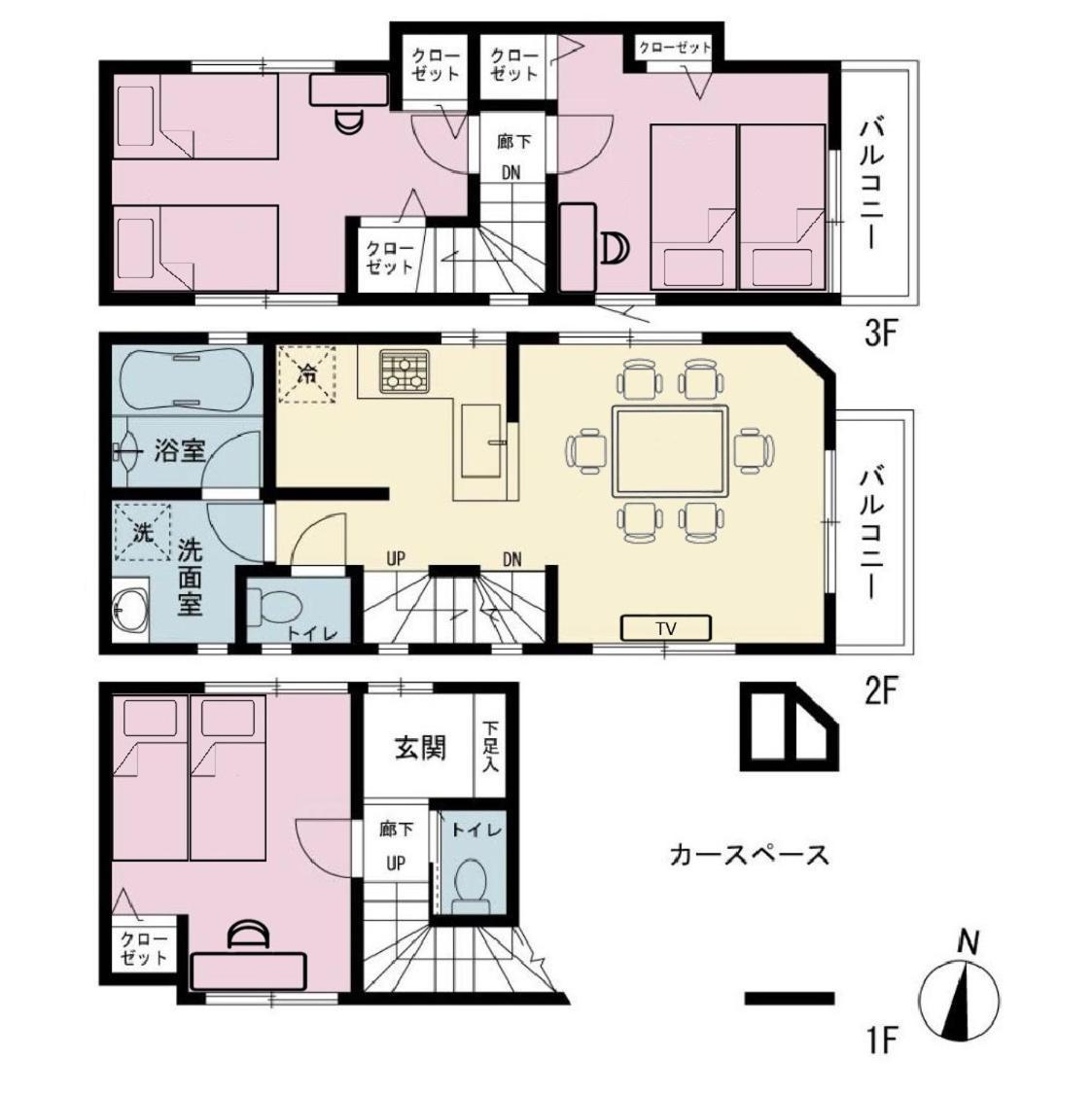 Detached House, 3min Walk To Stn, 17min To Asakusa, 10min To Skytree, Direct To Tyo Airports, Free Parking Tokyo