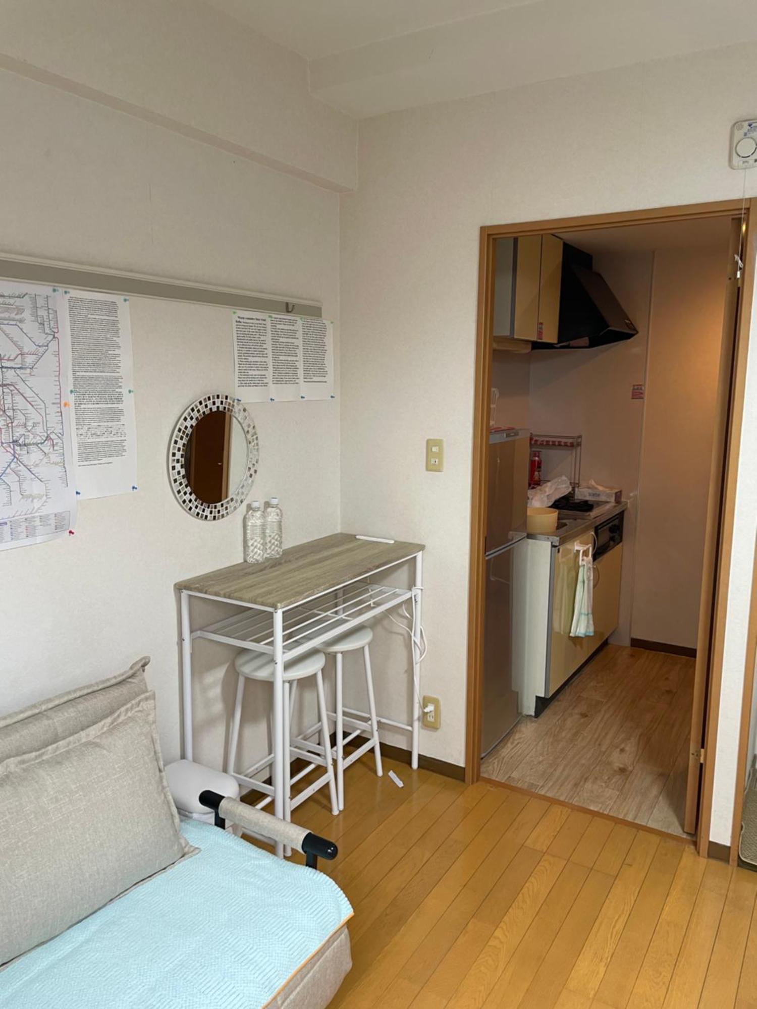 新宿庭院の屋-shinjuku Garden -28 Square Meters King Size Bed Garden Apartment *