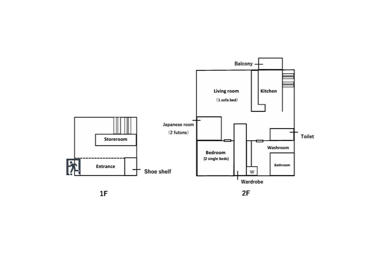 Koiwa Detached House 小岩駅にある戸建のおうち 完全分離型住宅2f Apartment *