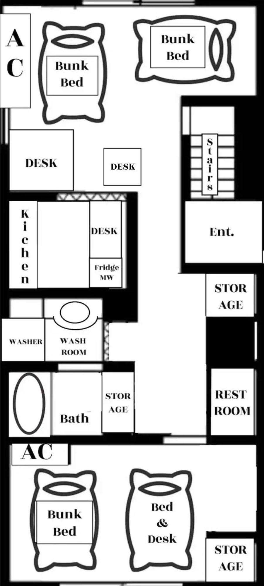 50m 2dk Private Condo!center Of Tokyo!5min Akasaka Sta!!