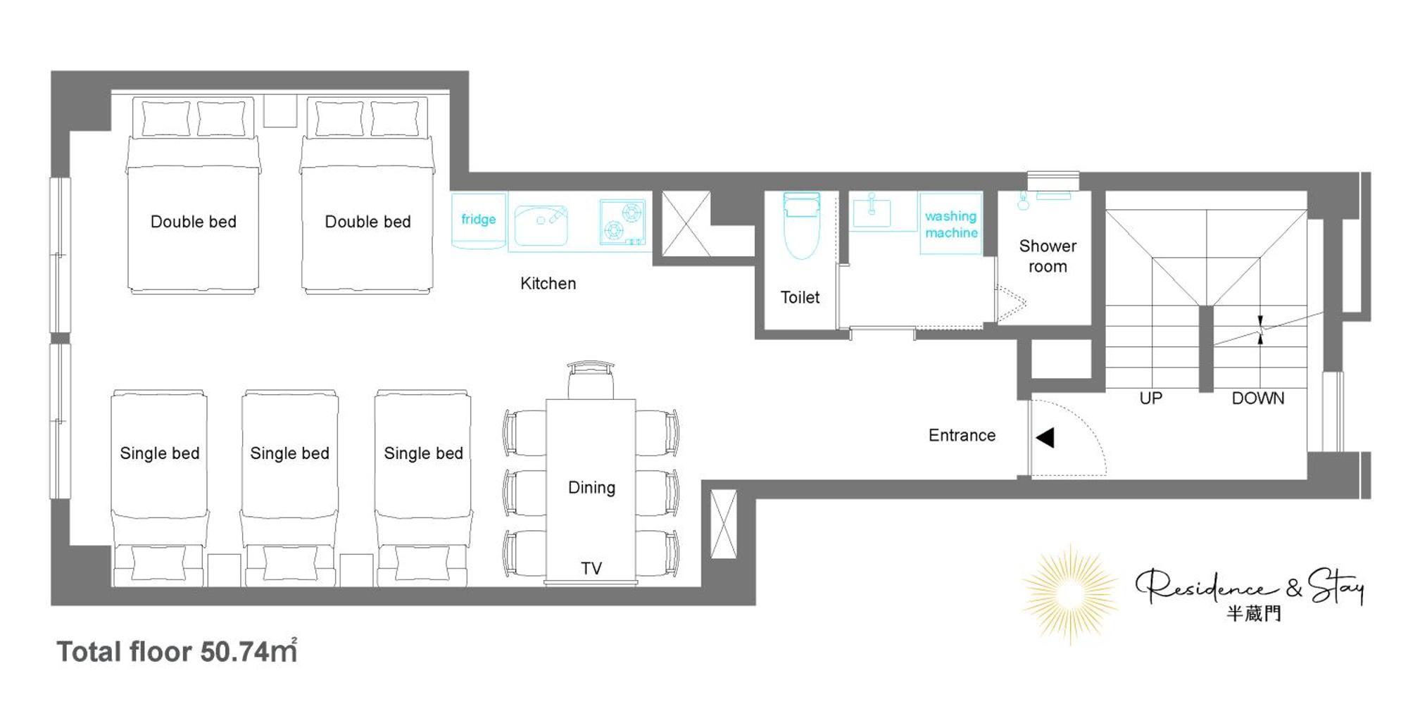 Apartment Hanzomon - レジデンススティ半蔵門 Tokyo