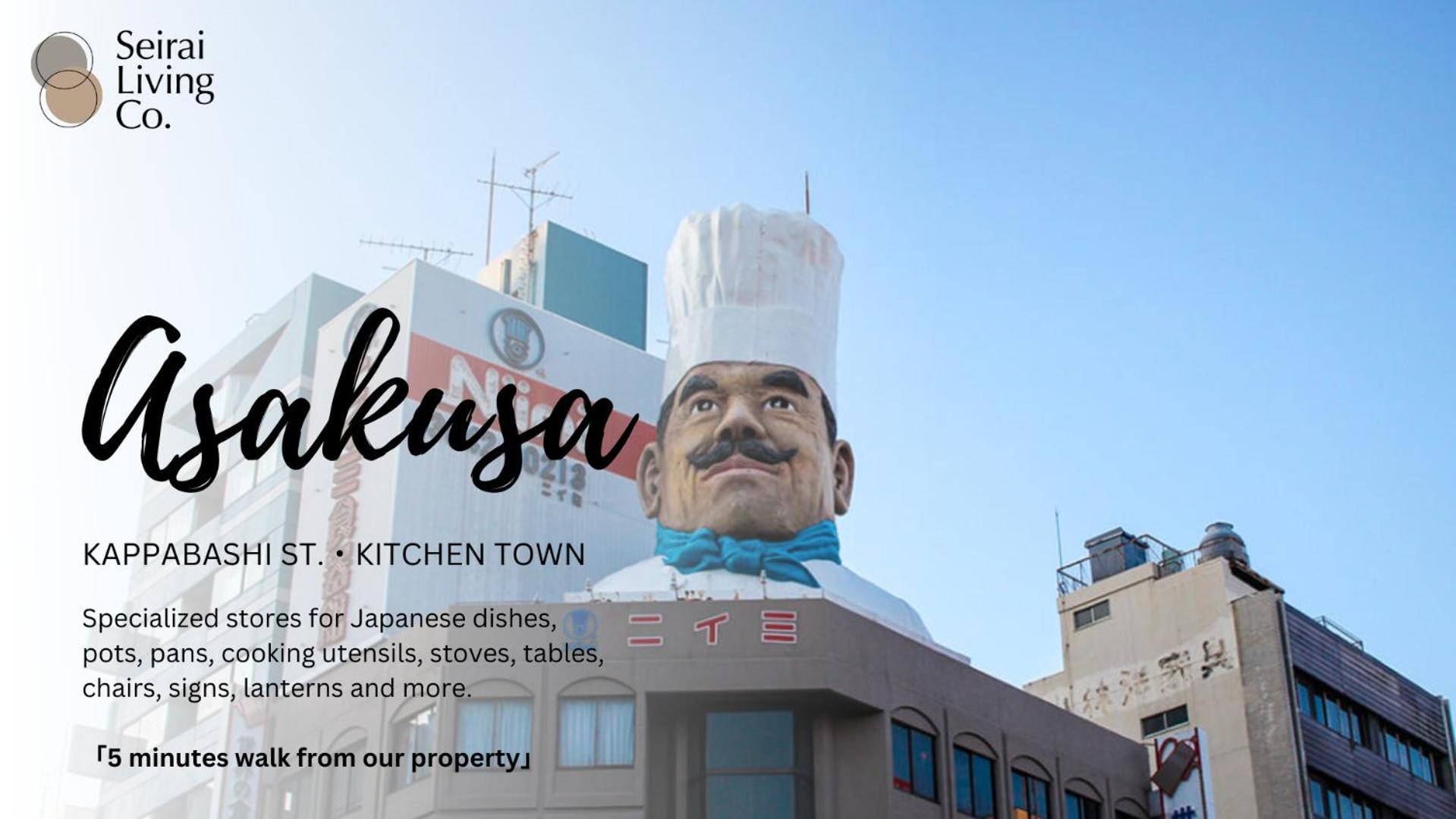Seirai Asakusa Vacation - 3 Minutes From Station Apartment Tokyo