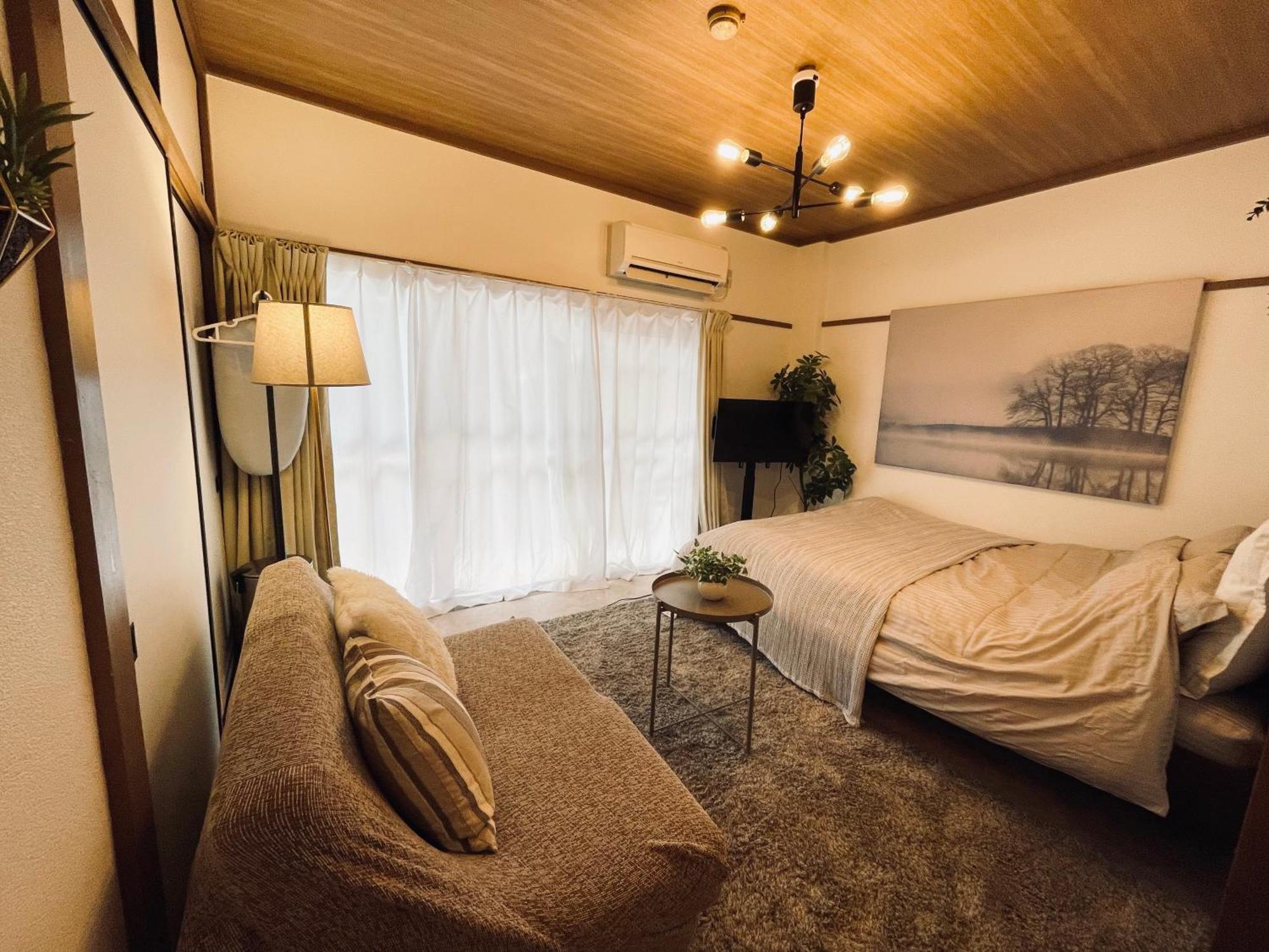 New-open Shinjuku Modern Full-furnished Family Size Apartment5 Only 2min To Shinjuku By Train Apartment *