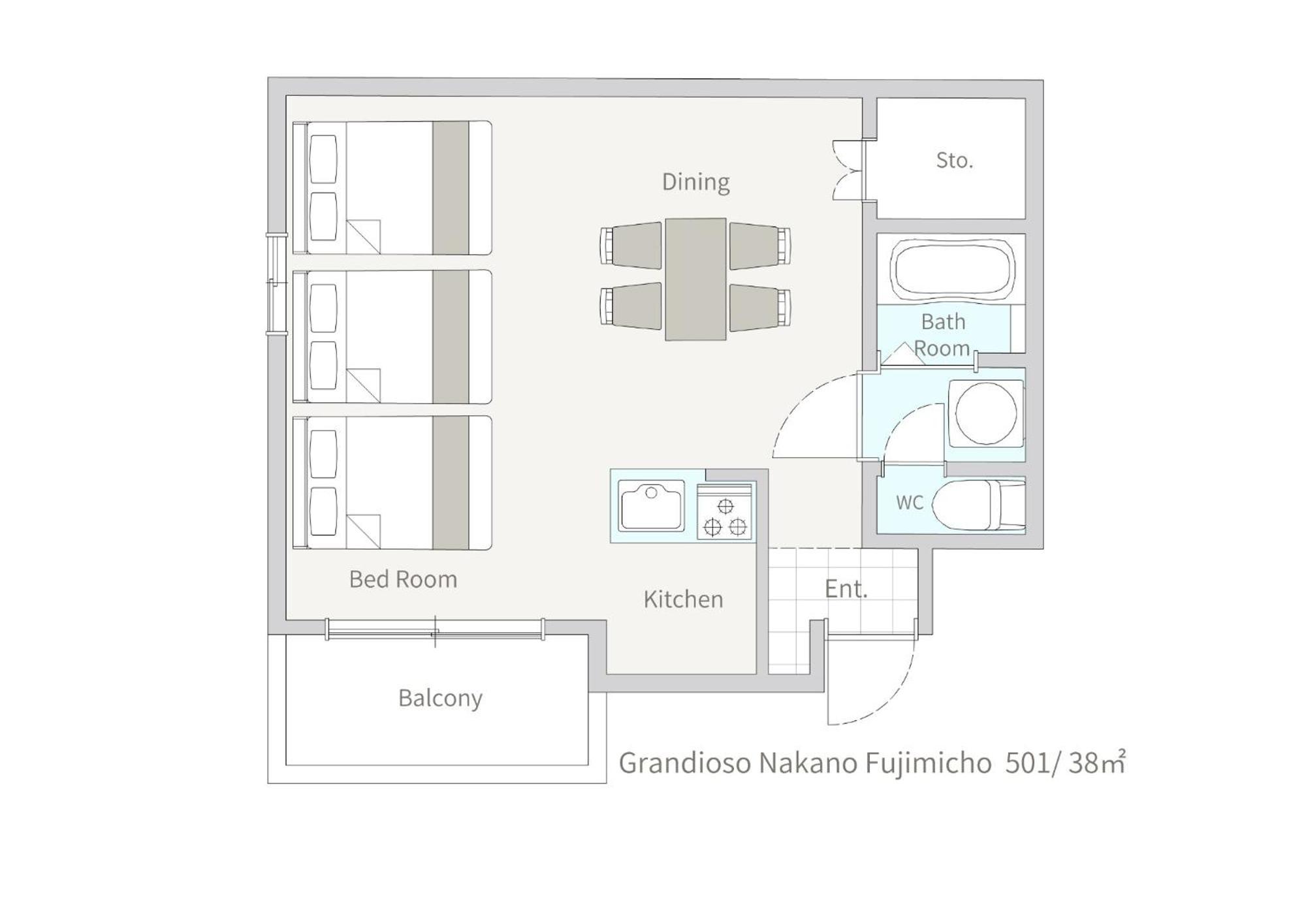 House Nakano Fujimicho - Vacation 65983v Apartment *