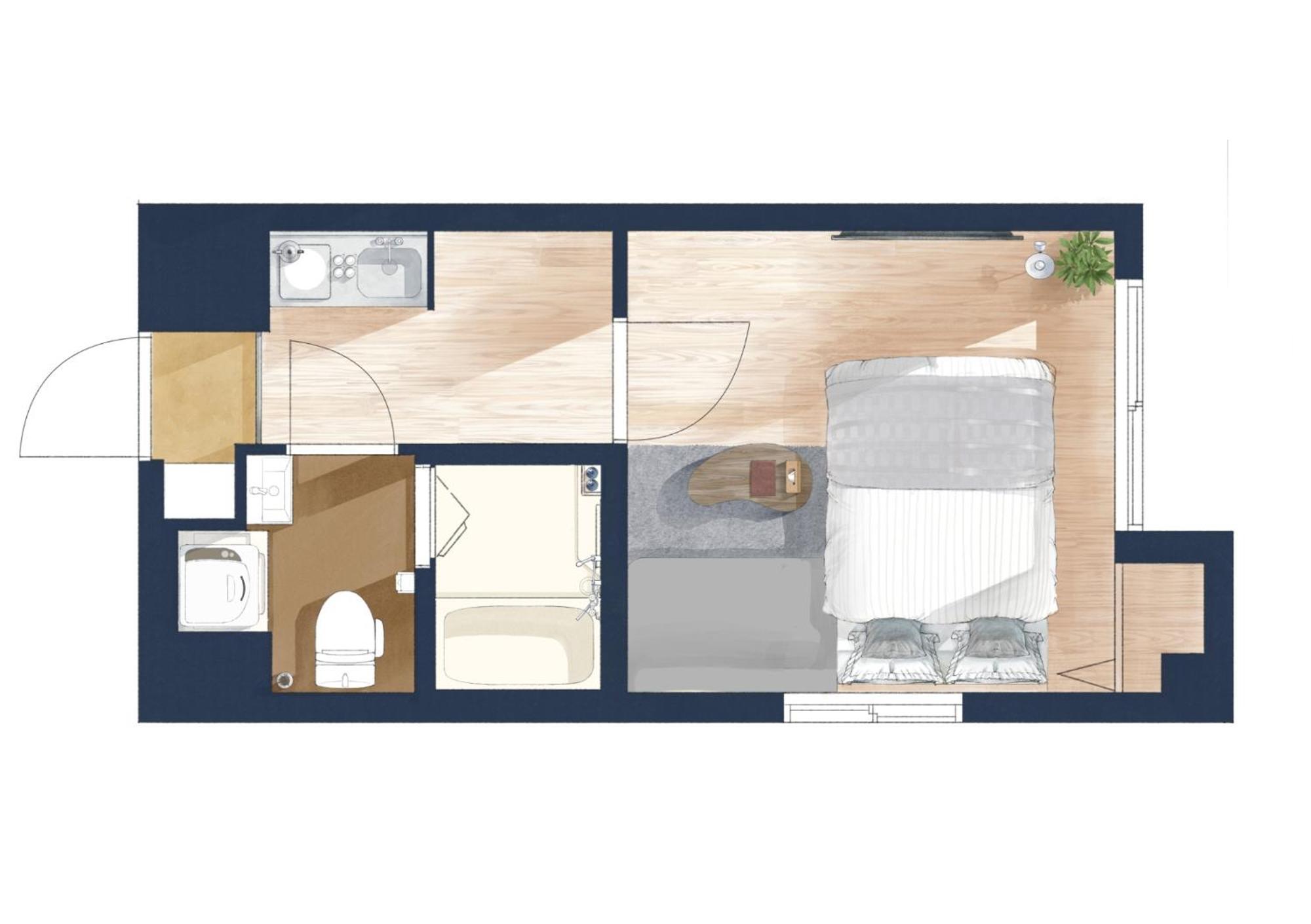 Apartment Sakura Cross Ueno Iriya Tokyo