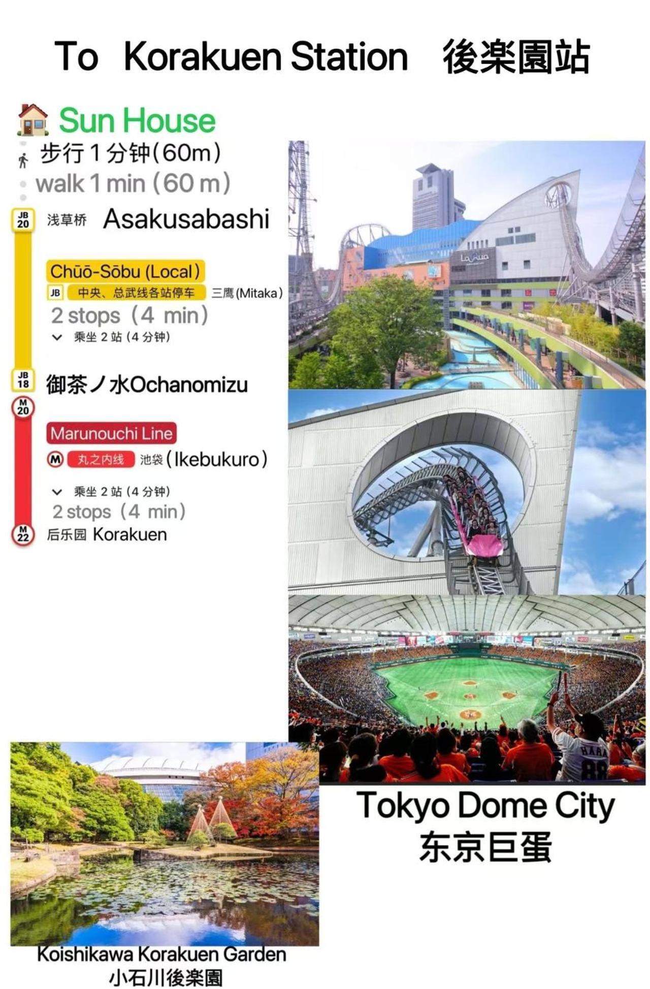 Sun House Asakusabashi Akihabara Hotel 3*