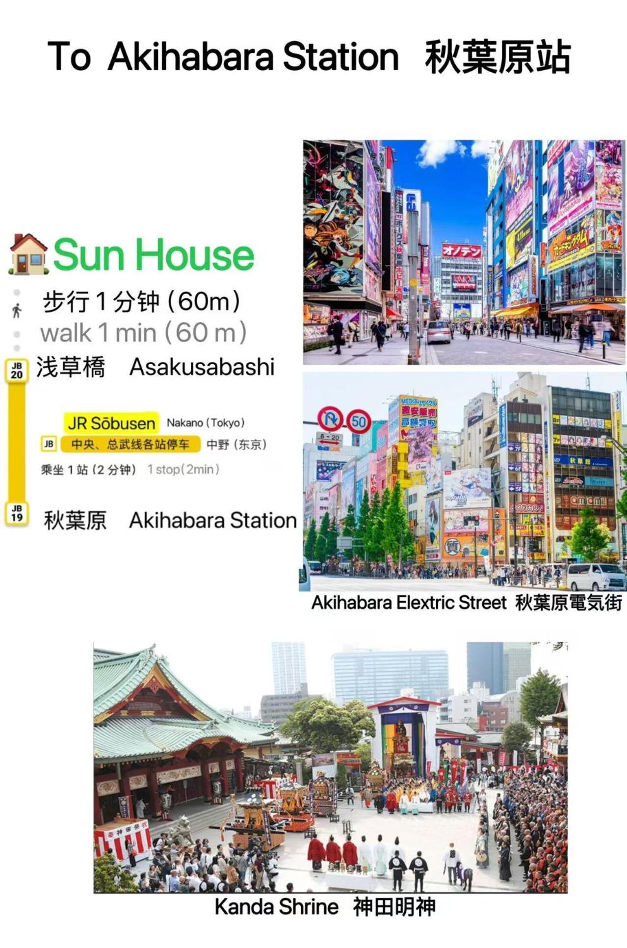 Sun House Asakusabashi Akihabara Tokyo