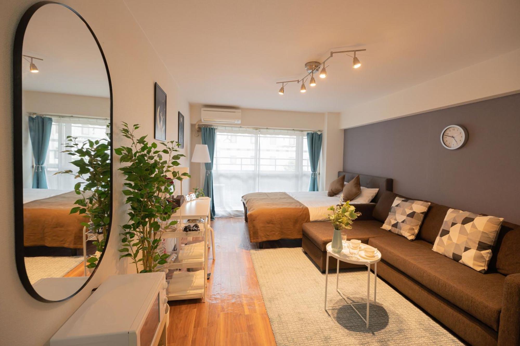 Apartment 新宿歌舞伎町new Design Apartment！駅3分钟！最大5人可！無料モバイルwi-fi！