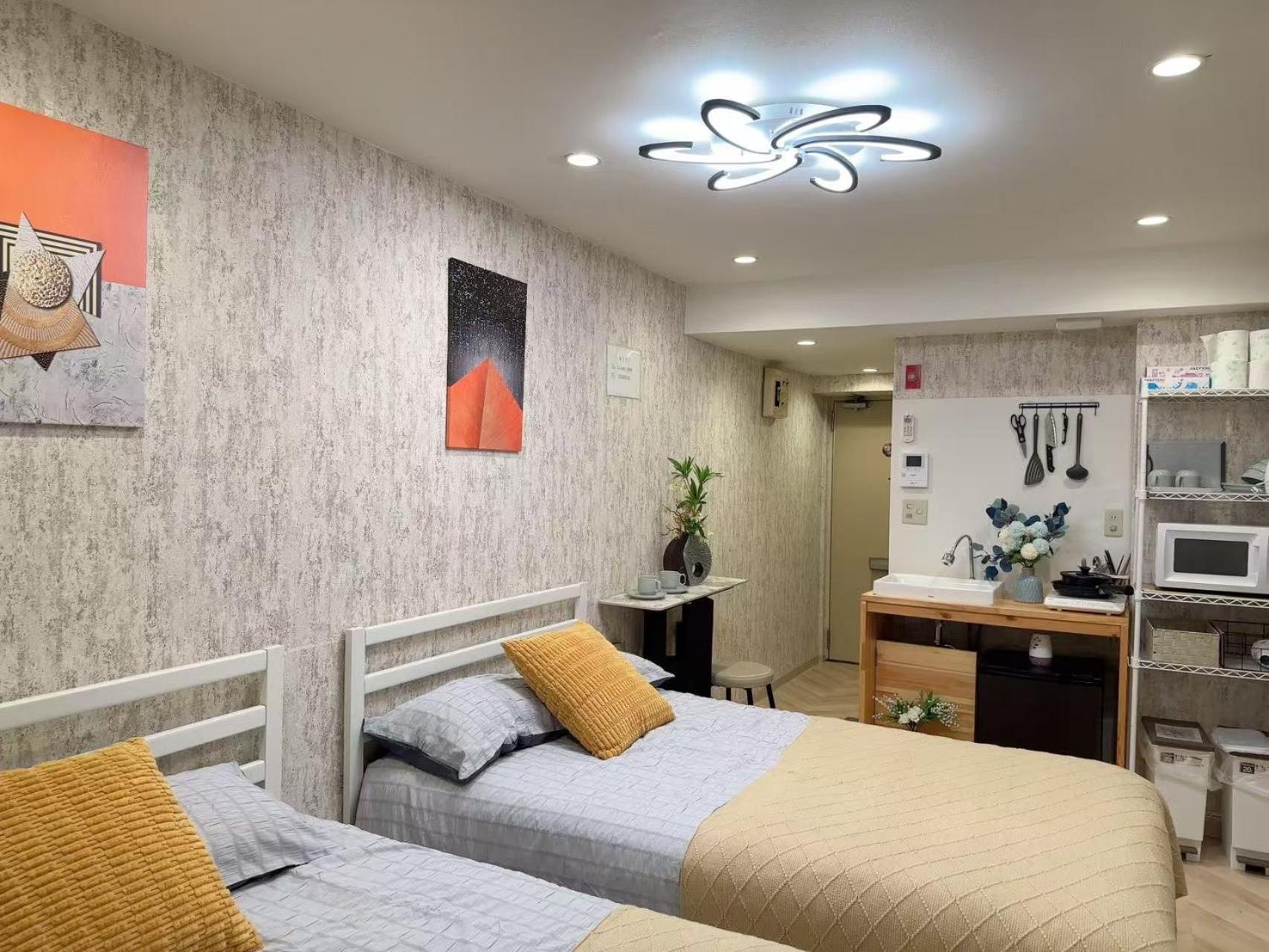 Shinjuku Center2/4mins From Shinjuku Sta./max4 Apartment