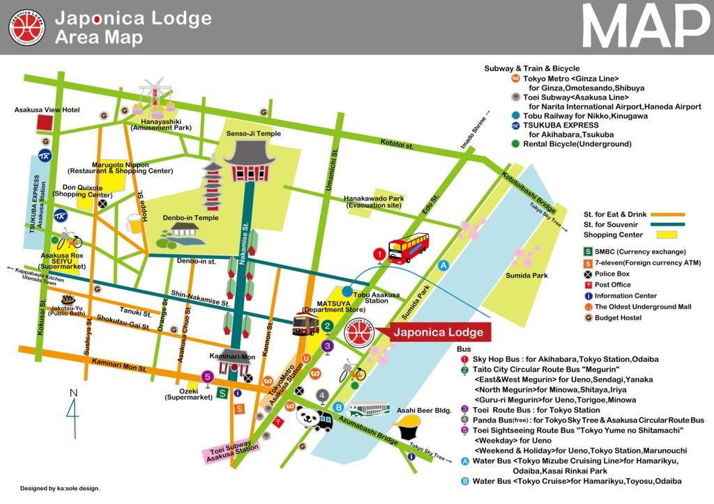 Japonica Lodge Asakusa Guest house *