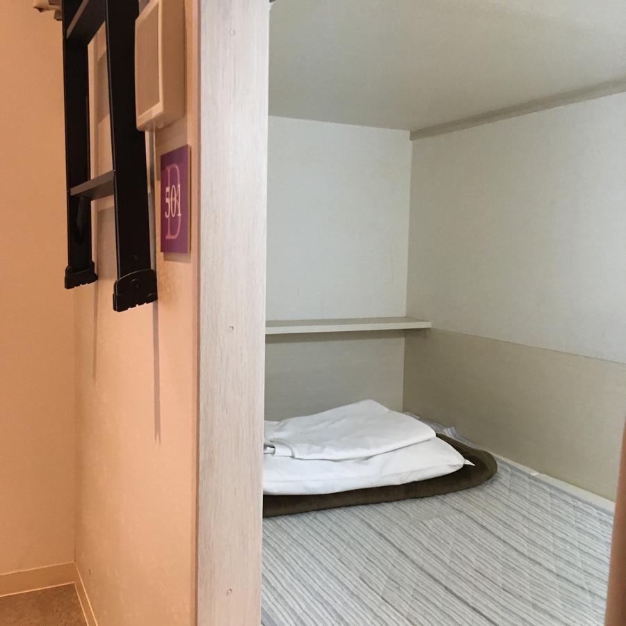 1 Night 1980 Asakusa Simple Capsule hotel Tokyo
