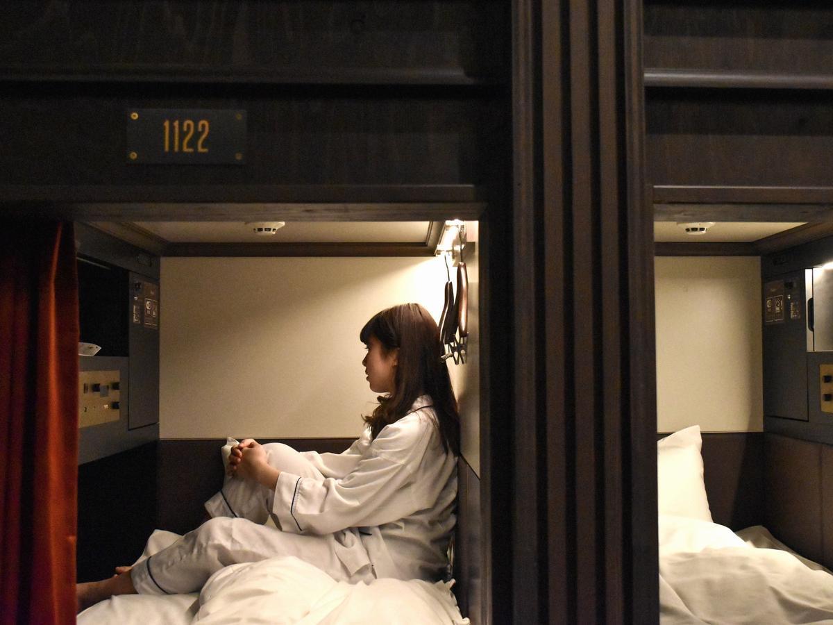 The Prime Pod Ginza Capsule hotel *