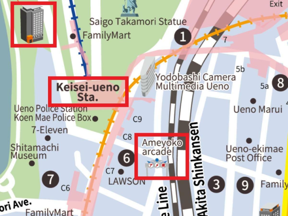 Apa Keisei Ueno Ekimae Hotel Tokyo