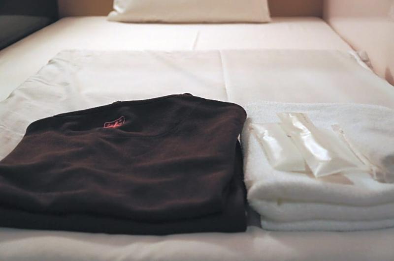 First Tsukiji Capsule hotel Tokyo