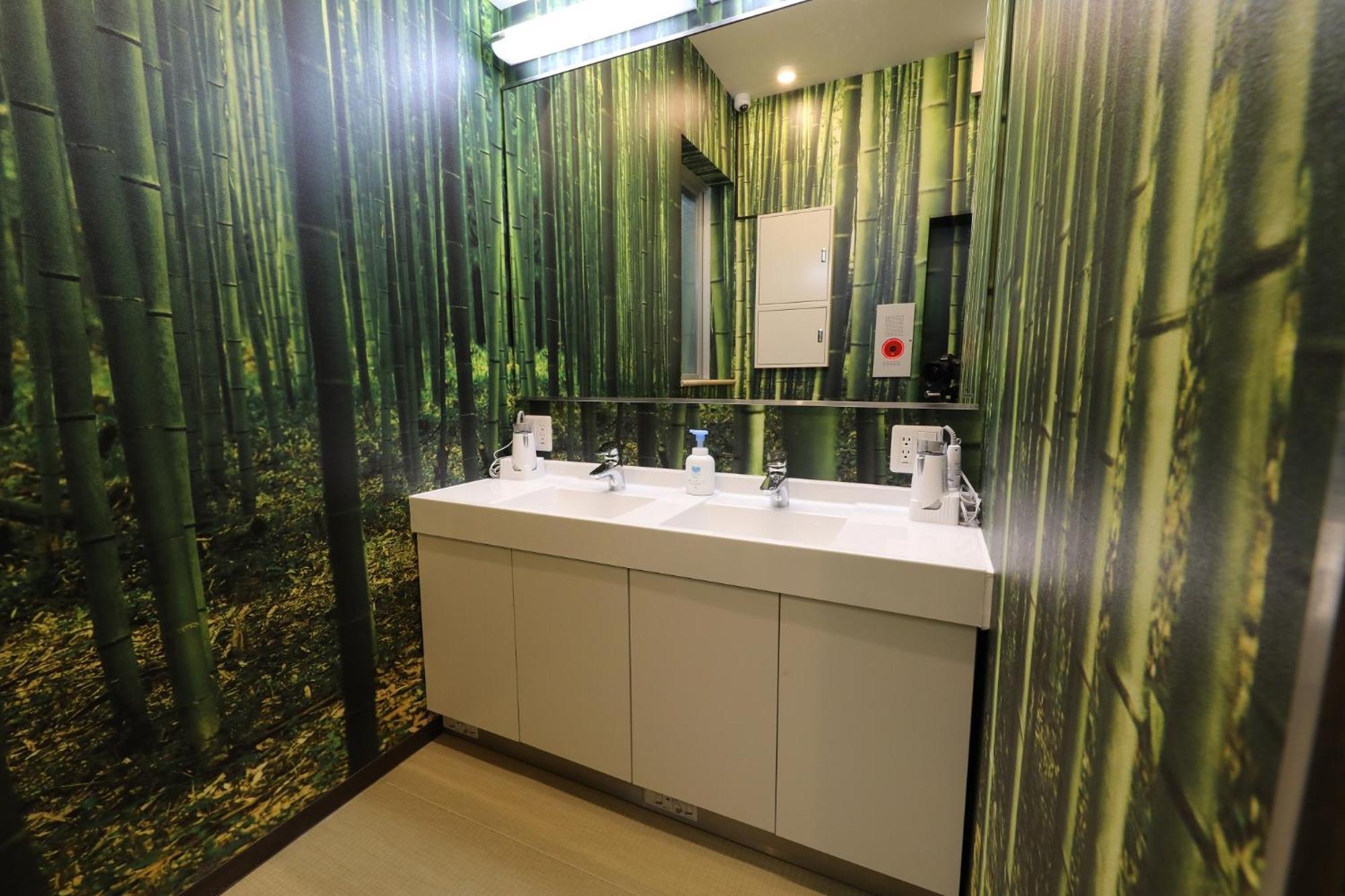 Shibuya Capsule Bamboo Capsule hotel Tokyo