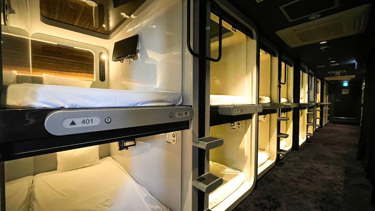 Spa&capsule Grandpark Kitasenju Capsule hotel Tokyo