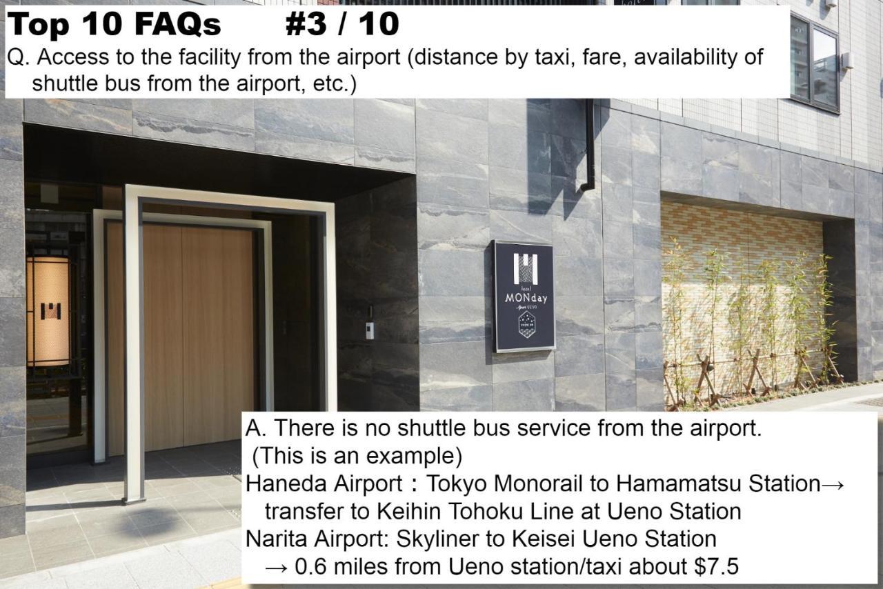 Monday Premium Ueno Aparthotel