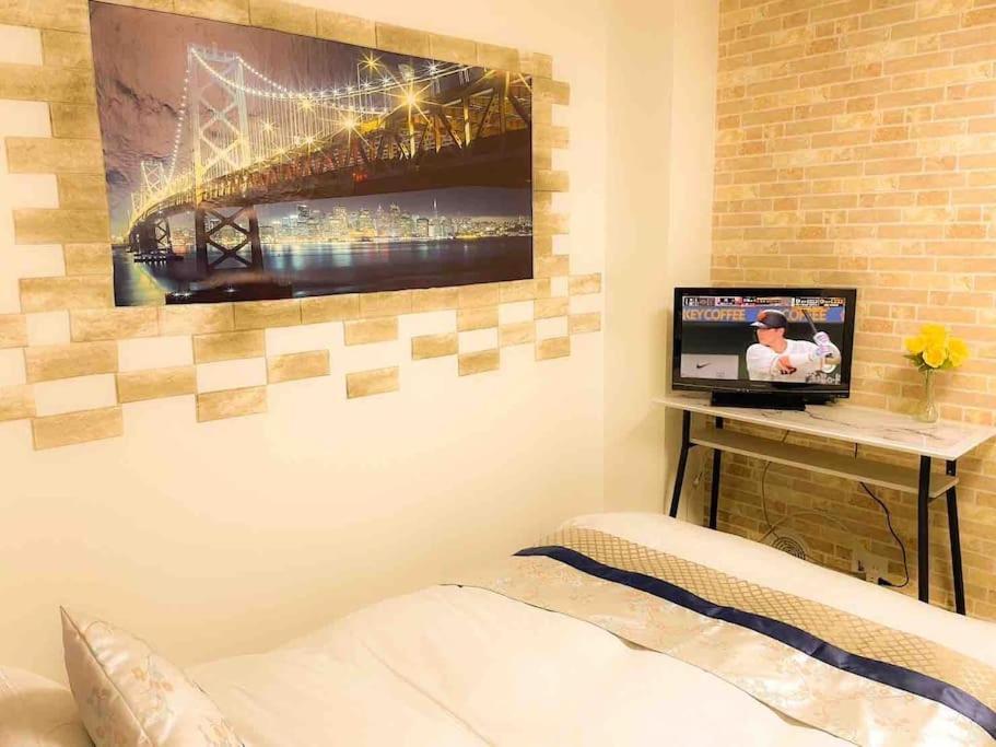 203 Oshiage Sta 3mins Walk! Wi-fi Elevator 4pax Apartment *