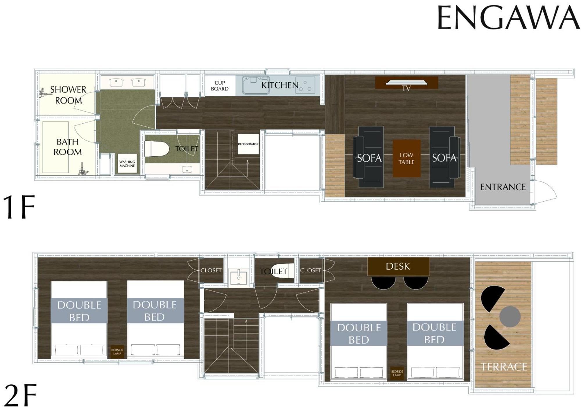 Apartment Engawa & Give Nakano *