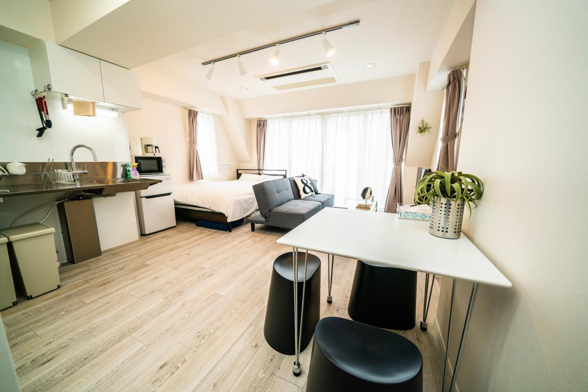Free Wifi#shinjuku Area#2 Mins To Station#max3ppl Apartment *