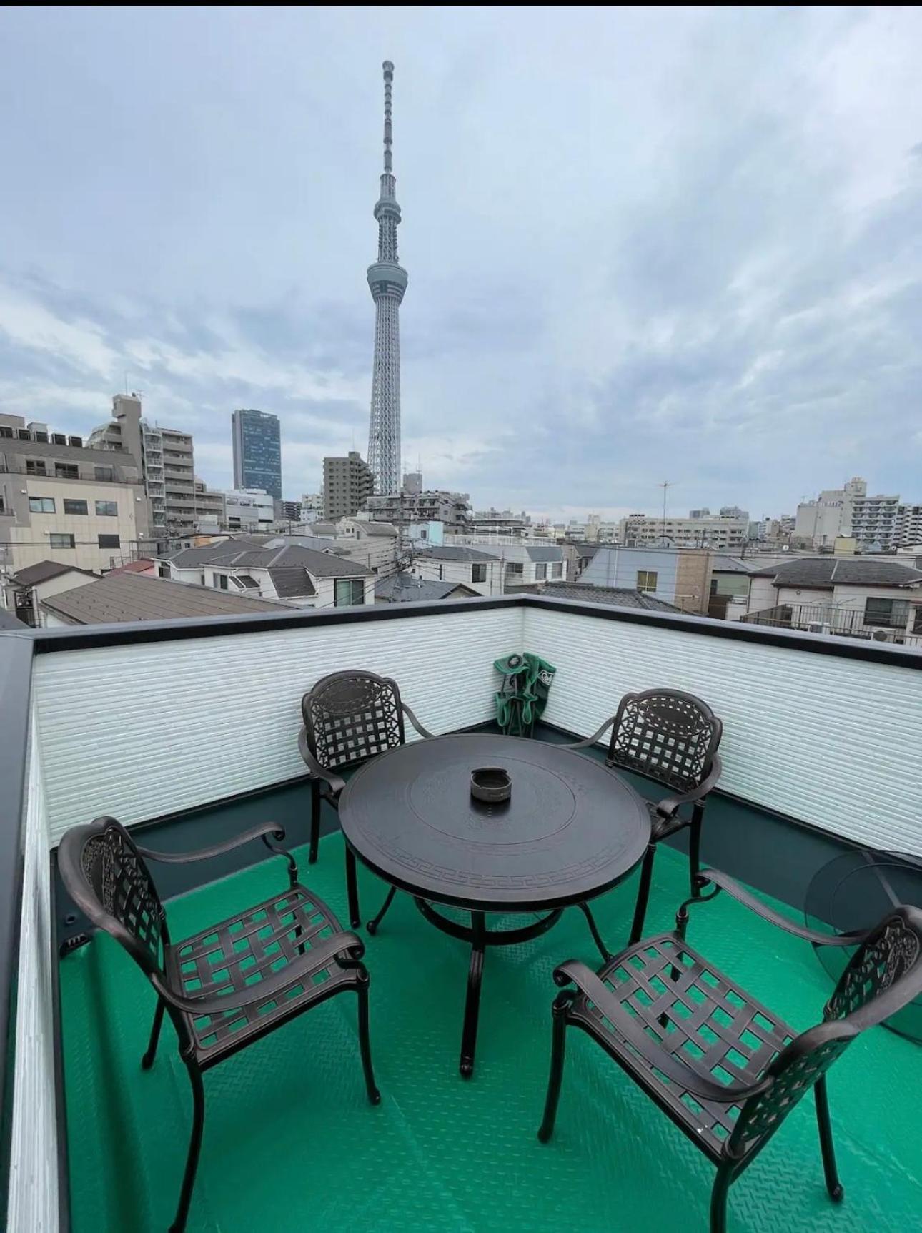 Colorful House Sky Tree Villa