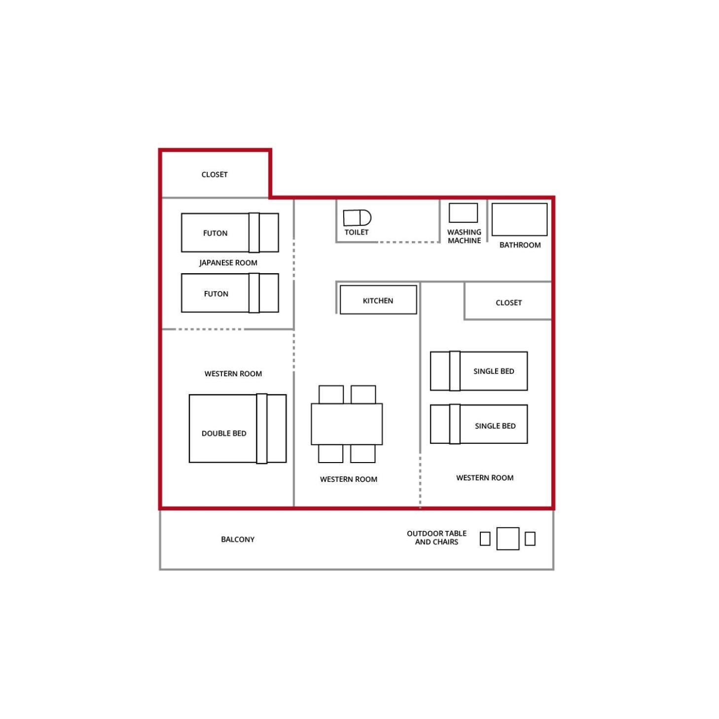Komorebi Apartment