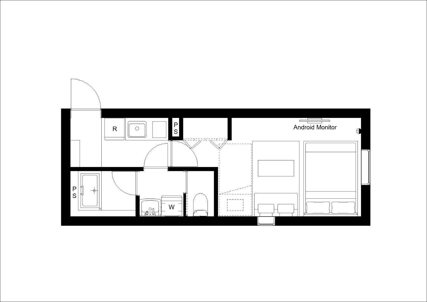 Apartment Alato Omorimachi *