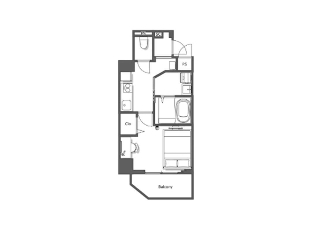 Crest Court Kagurazaka Apartment Tokyo