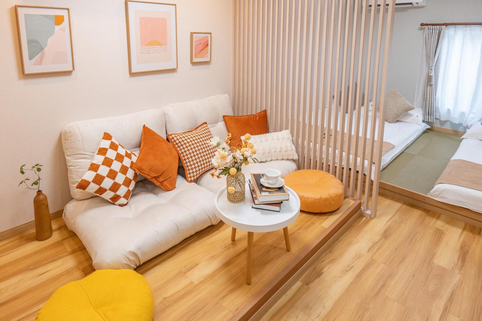 Apartment 桜の川 27 Shin-okubo Subway 5mins,new Design,more Than 6 People