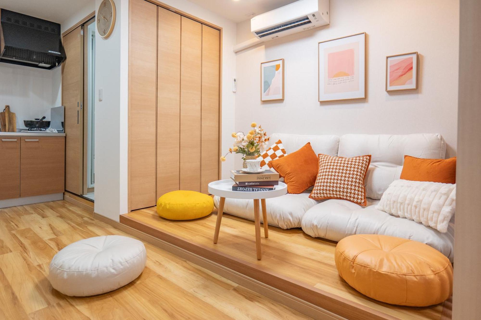 Apartment 桜の川 27 Shin-okubo Subway 5mins,new Design,more Than 6 People *