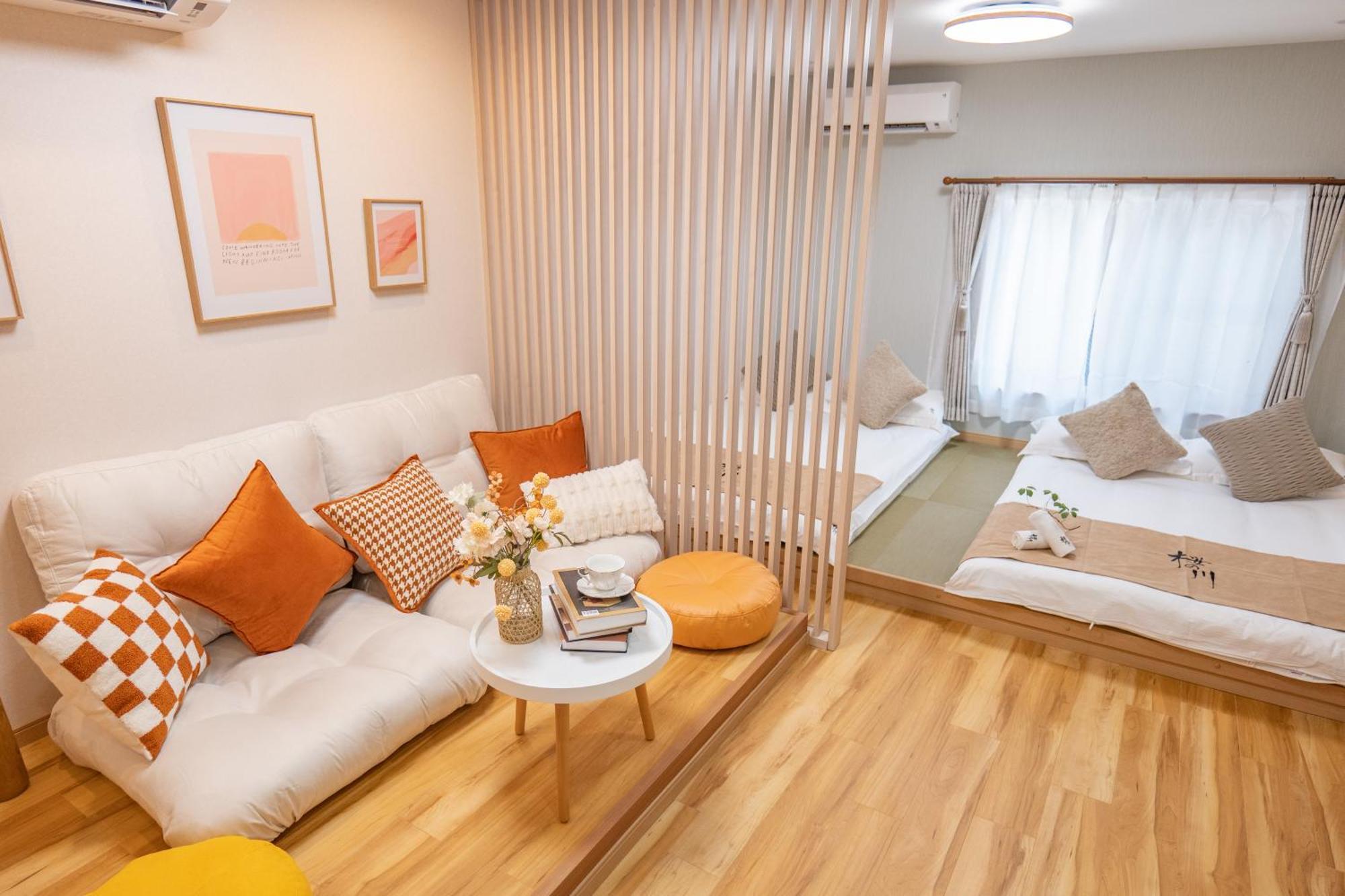 桜の川 27 Shin-okubo Subway 5mins,new Design,more Than 6 People Apartment *