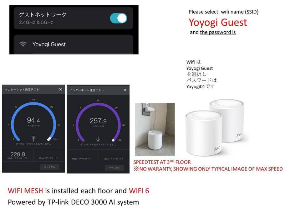 Shibuyayoyogi Shinjuku 8psn 70sqm New Maisonette * Tokyo