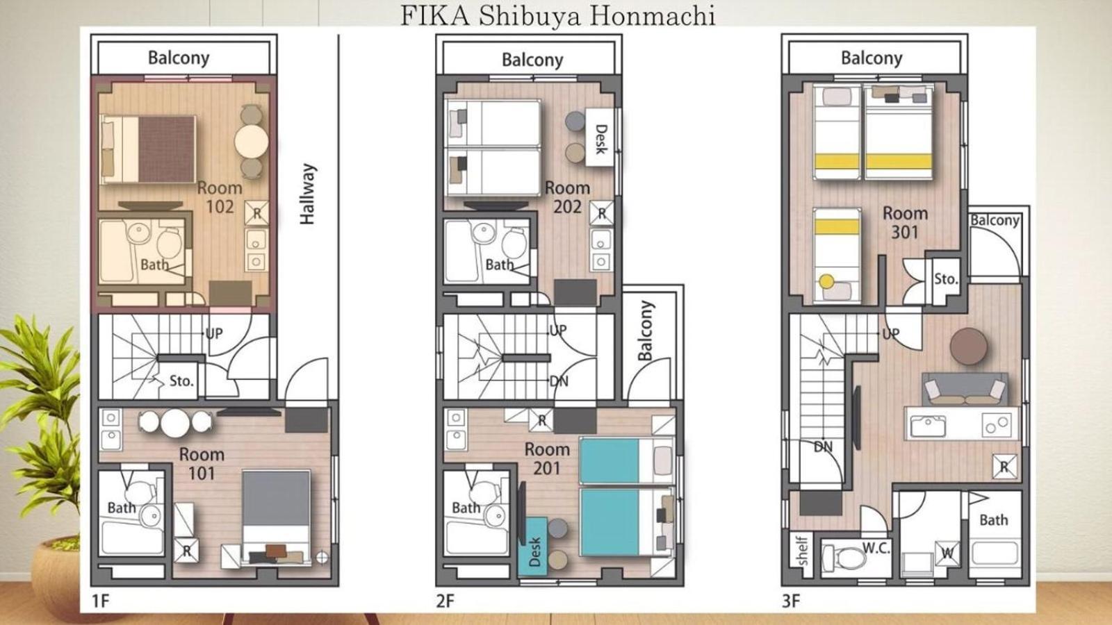 Fika Shibuya Honmachi 102