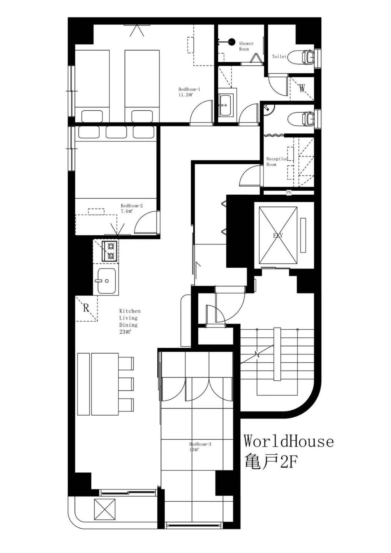 World House Kameido Aparthotel